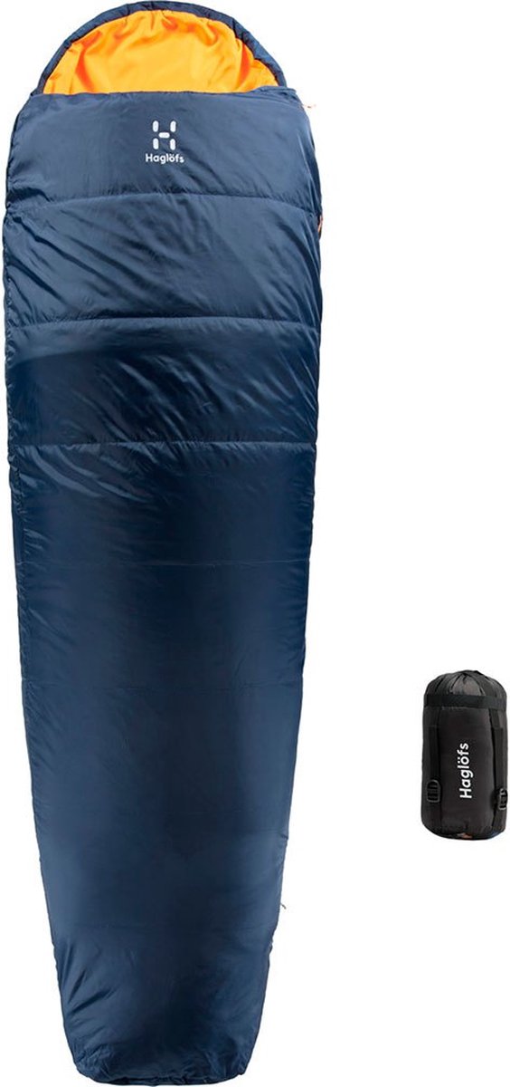 Haglofs Tarius +6ºc Slaapzak Blauw Regular / Left Zipper Man,Vrouw van Merkloos — afbeelding 2