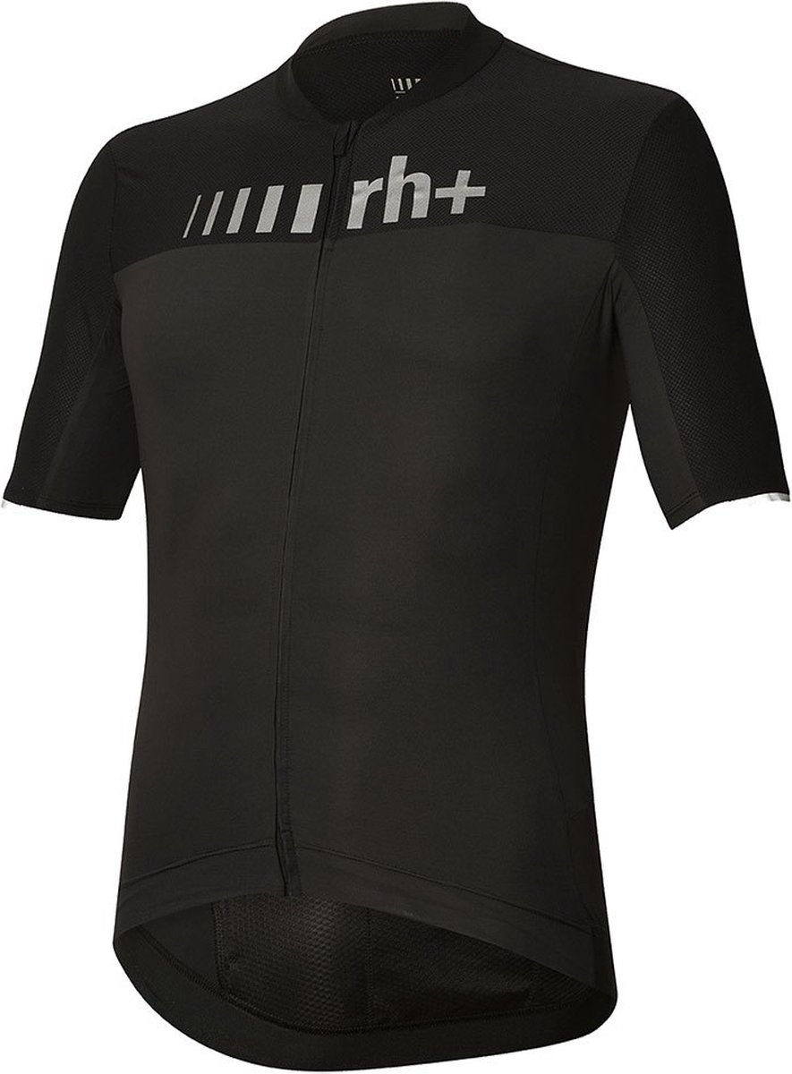 Rh+ Logo Jersey Met Korte Mouwen Zwart M Man