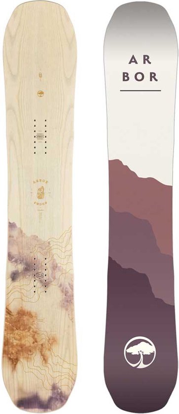 ARBOR SWOON 143cm CAMBER スノーボード Arbor Swoon Camber- Snowboard Lengte: 143 | bol