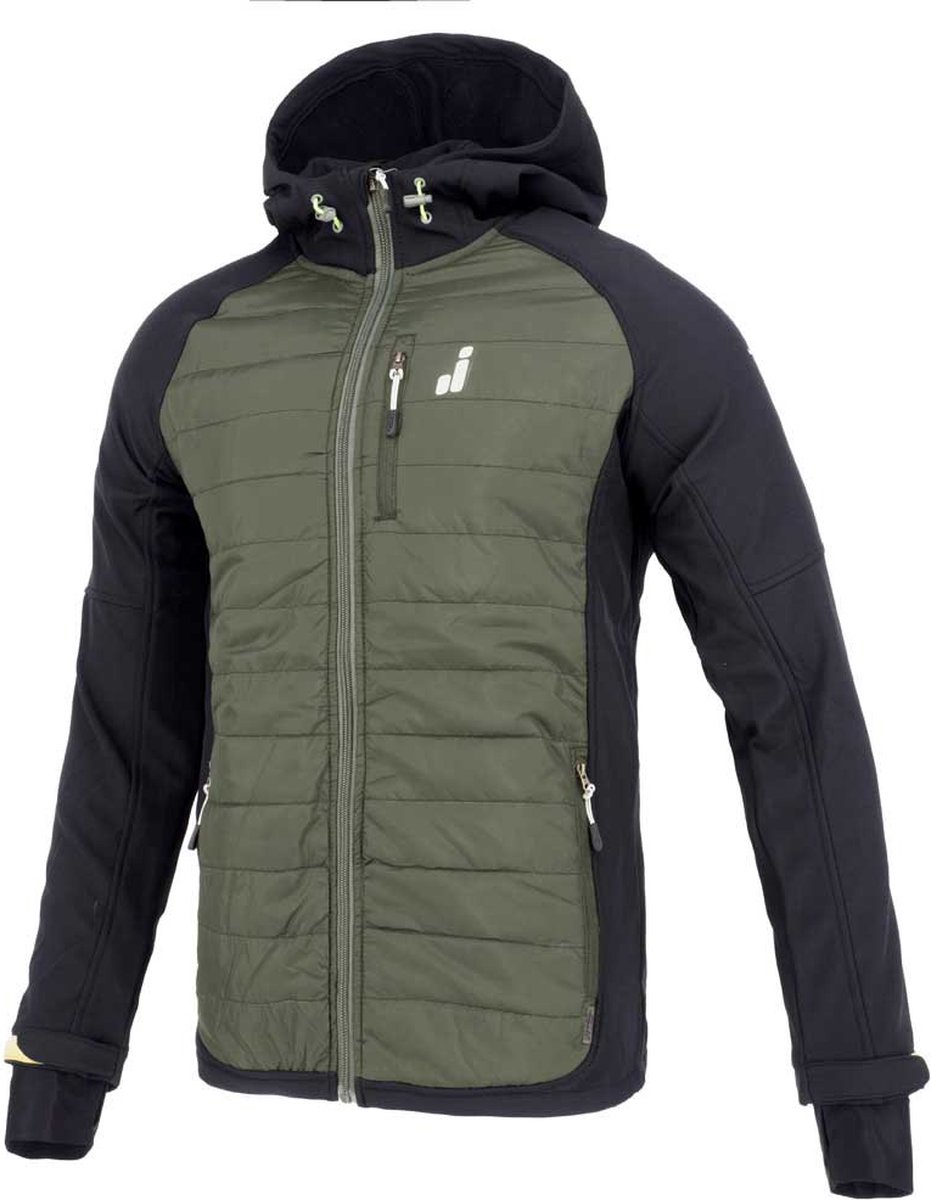 Joluvi Hybrid Jas Man Zwart