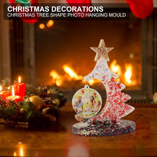 Kerstboom Siliconen Mal Hanger