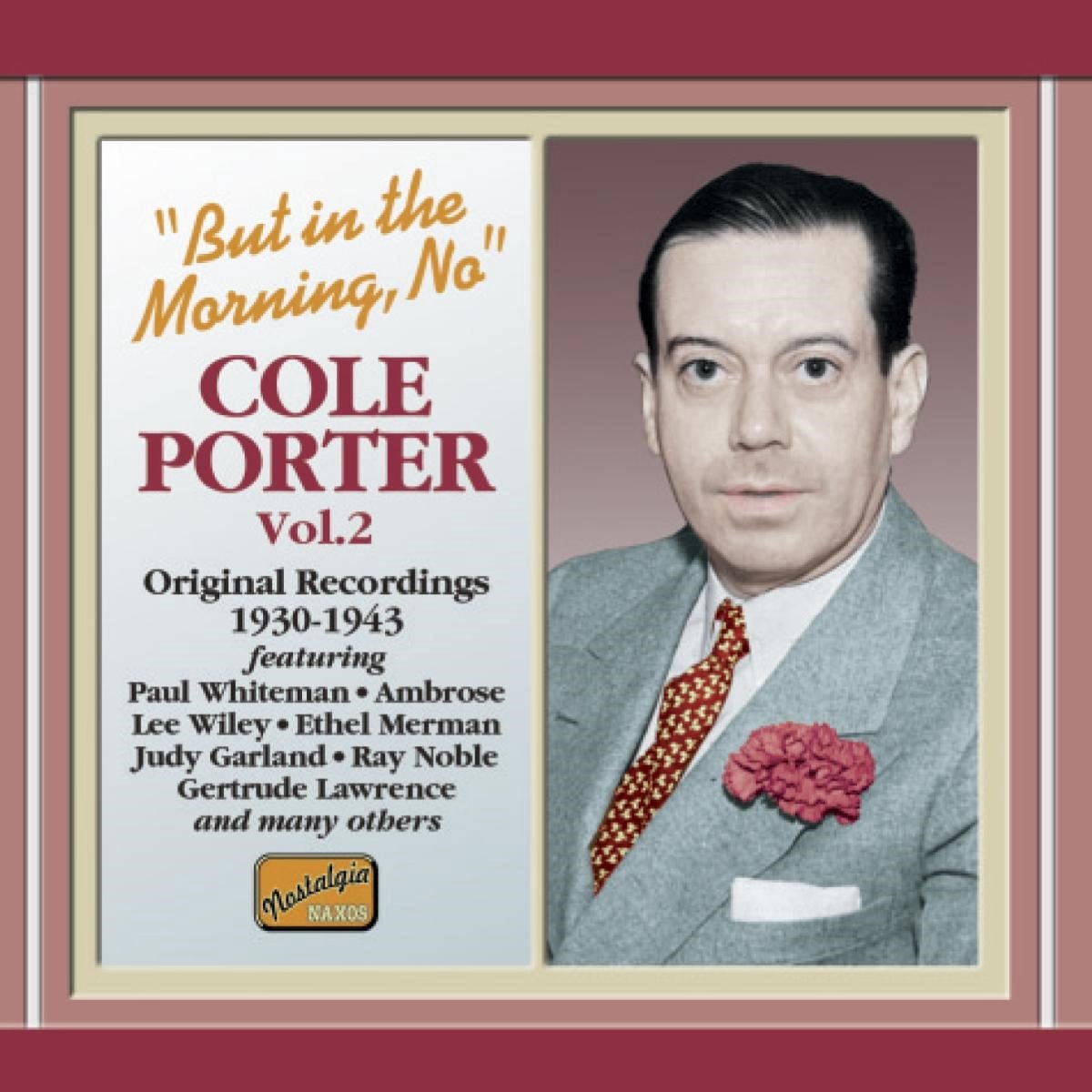 Cole Porter - But In The Morning, No Volume 2 (CD)