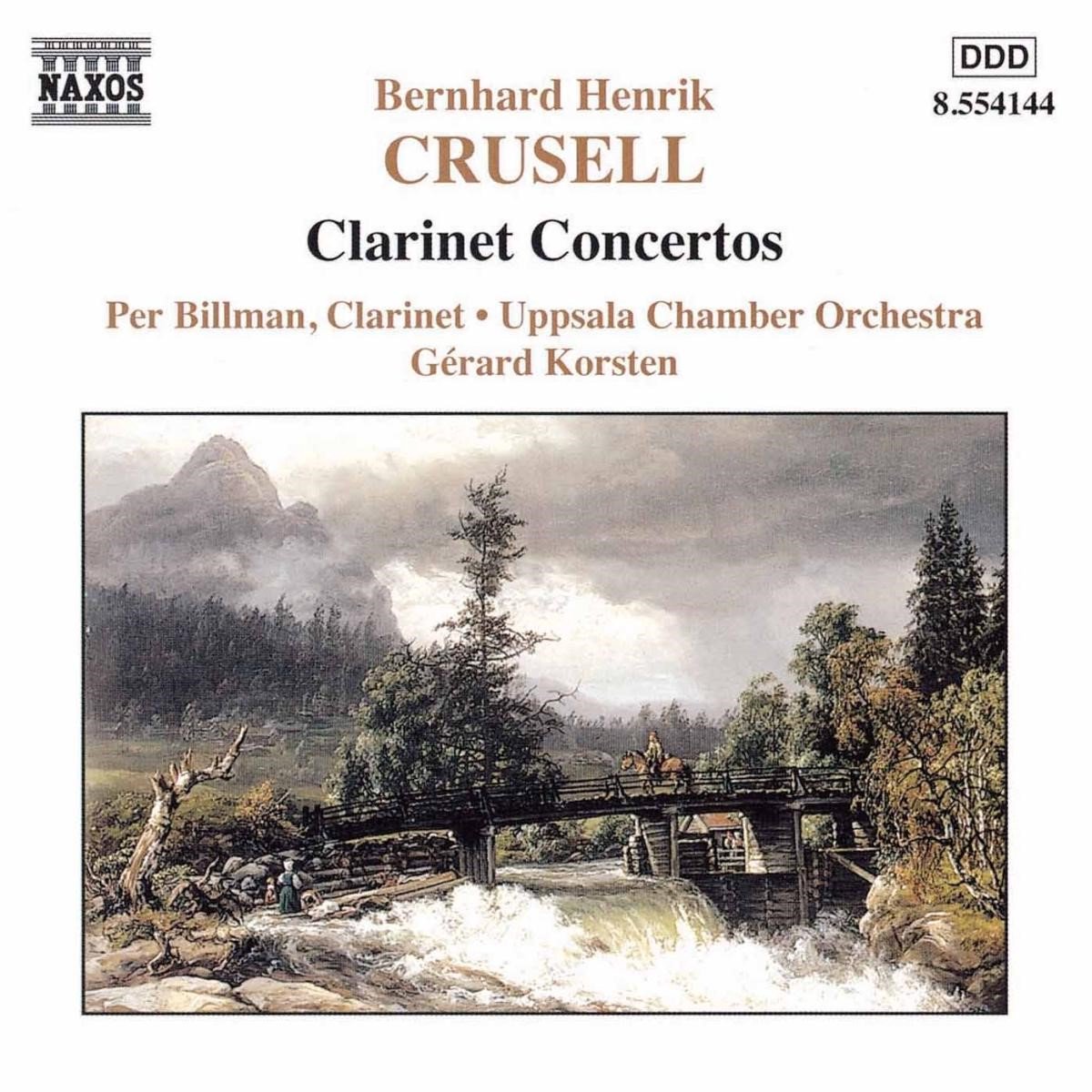 Per Billman, Uppsala Chamber Orchestra, Gérard Korsten - Crusell: Clarinet Concertos (CD)