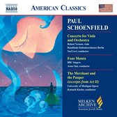 Robert Vernon, Rundfunk-Sinfonieorchester Berlin - Schoenfield: Viola Concerto/4 Motets/The Merchant And The Pauper (CD)