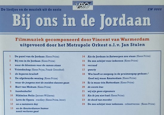 Bij Ons In De Jordaan, Kees Prins | Muziek | bol