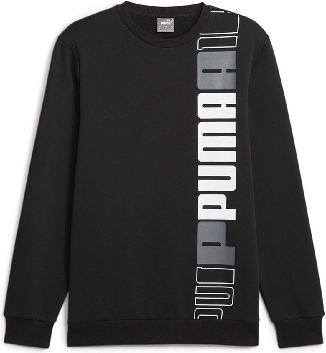 Puma Ess+ Logo Lab F Sweatshirt L Man Zwart