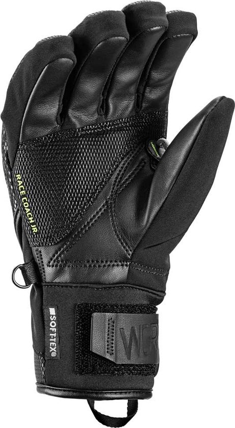 Gants Junior Leki Alpino Wcr C-tech 3d Zwart 12-13 ans Garçon