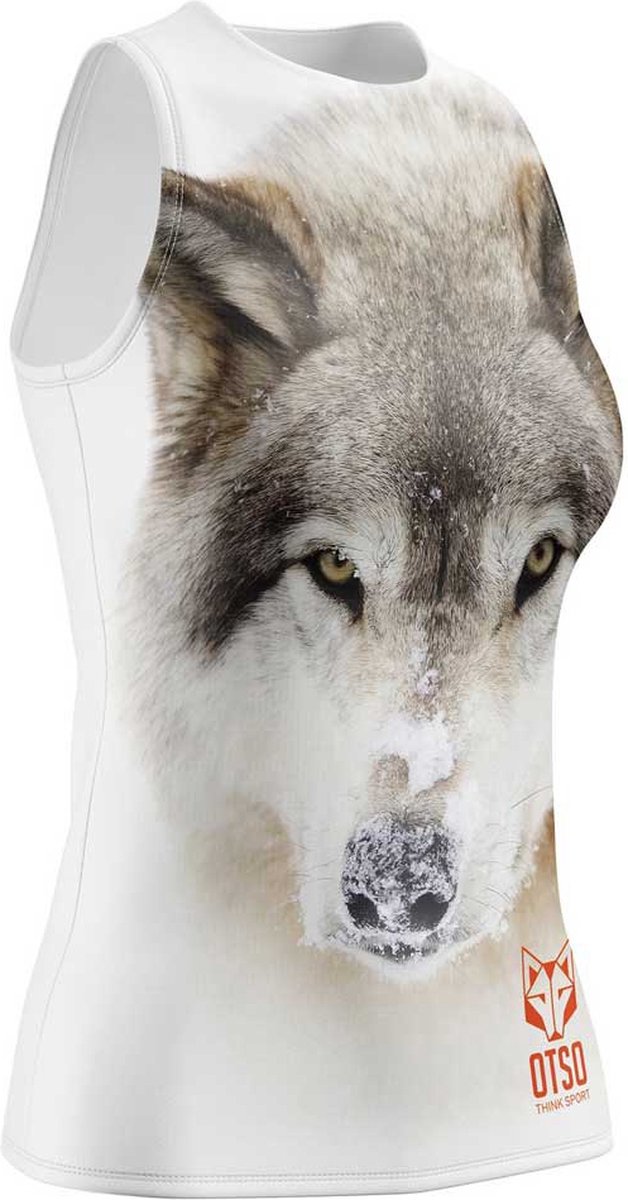 Otso Wolf Mouwloos T-shirt Wit M Vrouw