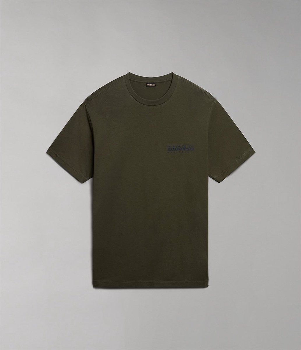 T-shirt Napapijri Hill Groene Diepten