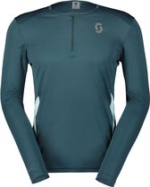 Scott Endurance Tech Lange Mouwenshirt Groen XL Man