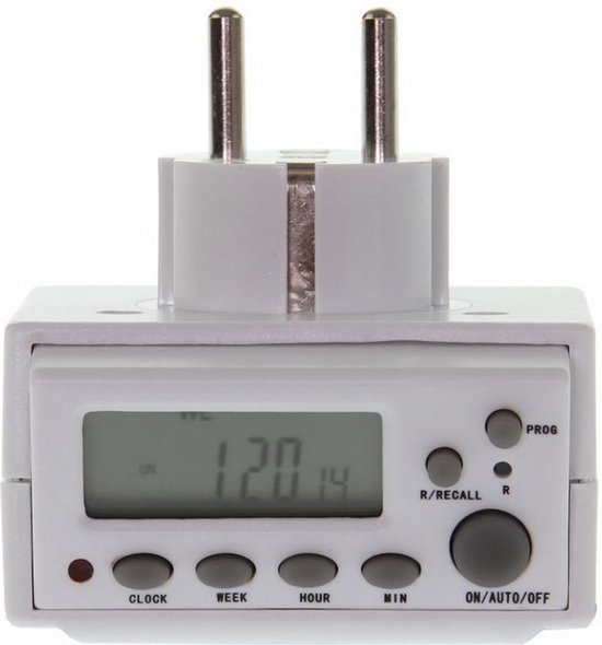 Horloge numérique - ELRO - TI3000-2 - 10 programmes - 3600W - Intérieur - Bricolage Horloge numérique - ELRO - TI3000-2 - 10 programmes - 3600W - Intérieur - Bricolage