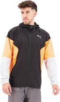 Puma Run Lightweight Jasje Oranje,Zwart S Man