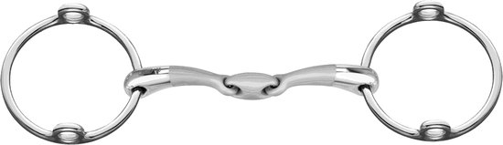 Sprenger Satinox Gag Bit - Model: Single Jointed - Maat: 14mm - 135mm | bol