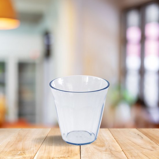 aro vershouddoos clip & close, kunststof, 18,5 x 10,2 cm, 3 l, transparant/blauw