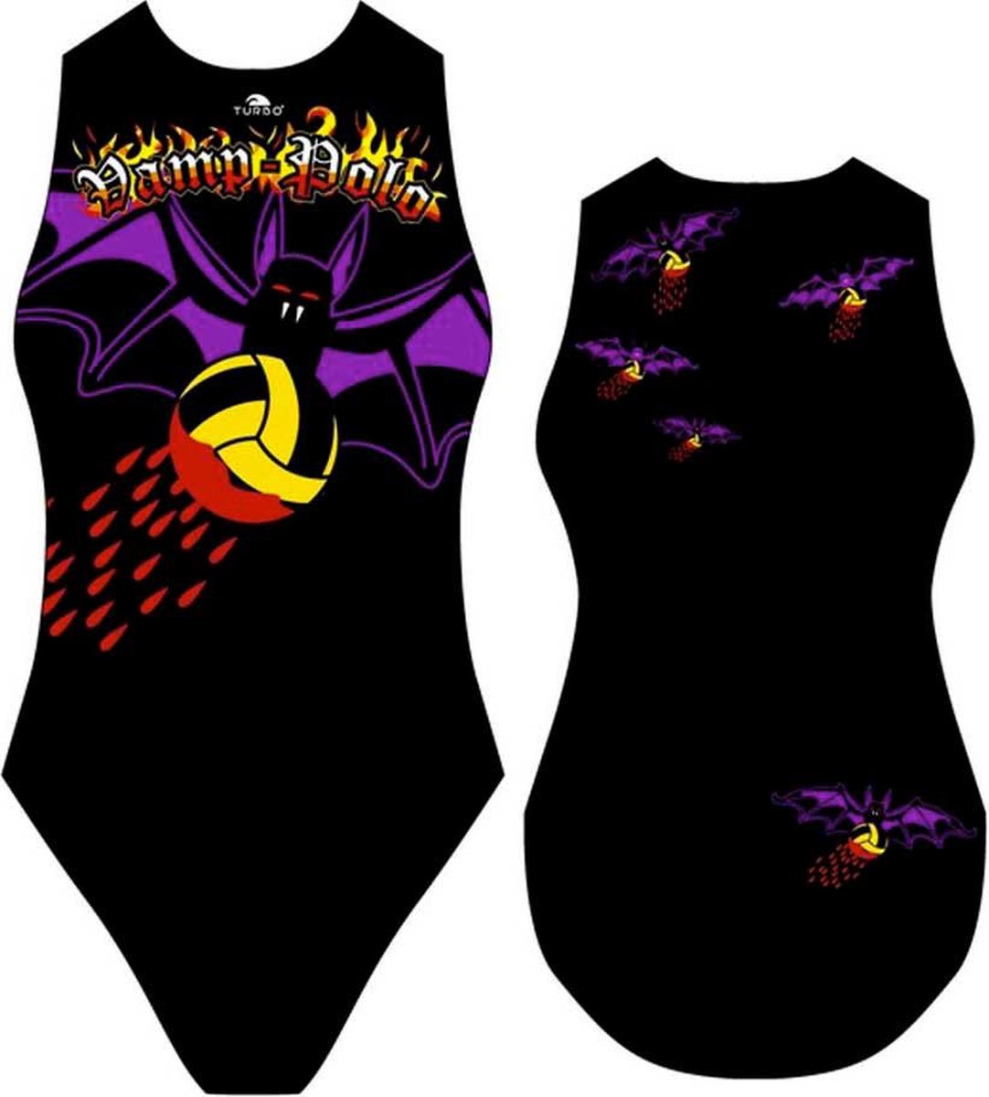 Turbo Vamp Polo Zwemkleding Zwart 2XL Vrouw Black