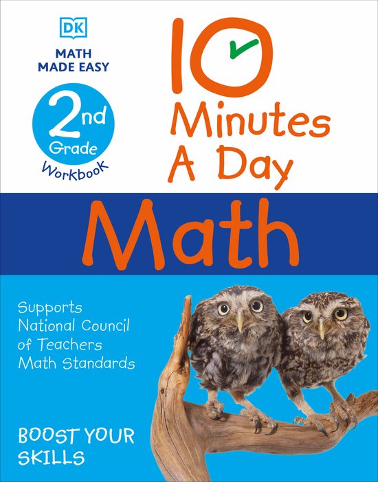 10 Minutes a Day Math 2nd Grade - cover