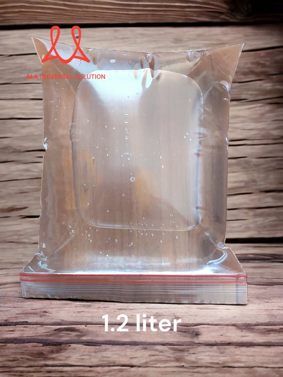 ALAPACK dubbele zipper gripzakjes - Herbruikbaar & hersluitbare zip lock zakjes / 40 Stuk / Medium / 18x20 cm. — afbeelding 2