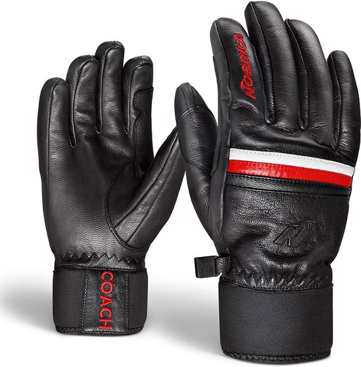 Nordica Coach Handschoenen Man Vrouw Zwart