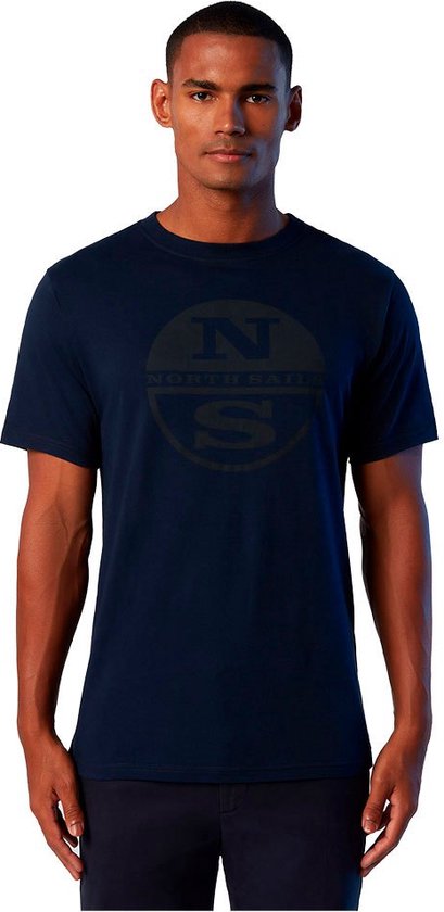 North Sails Graphic T-shirt Met Korte Mouwen Blauw XL Man