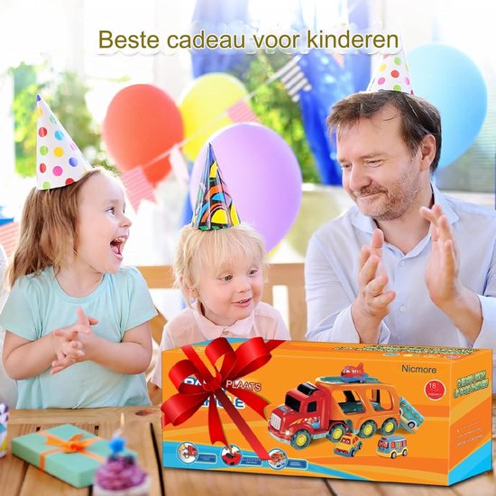 4 Voitures Jouet de garçon de piste pour enfants, Pour Voiture De 3 4 5 6 7  Ans, Cadeaux De Jouets D'aventure De Sauvetage Pour Les Garçons De 3 Ans,  Jouets De