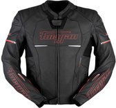 Furygan Nitros Black Red Motorcycle Jacket S - Maat - Jas