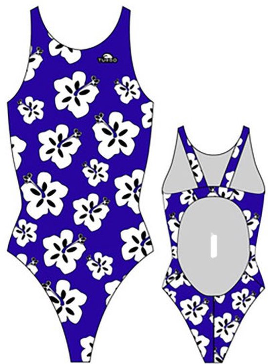 Maillots de bain Turbo Hawai Pro Resist Blauw 7-8 ans Fille