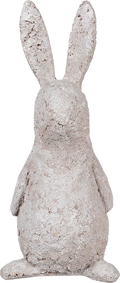 Clayre & Eef Beeld Konijn 26 cm Beige Polyresin