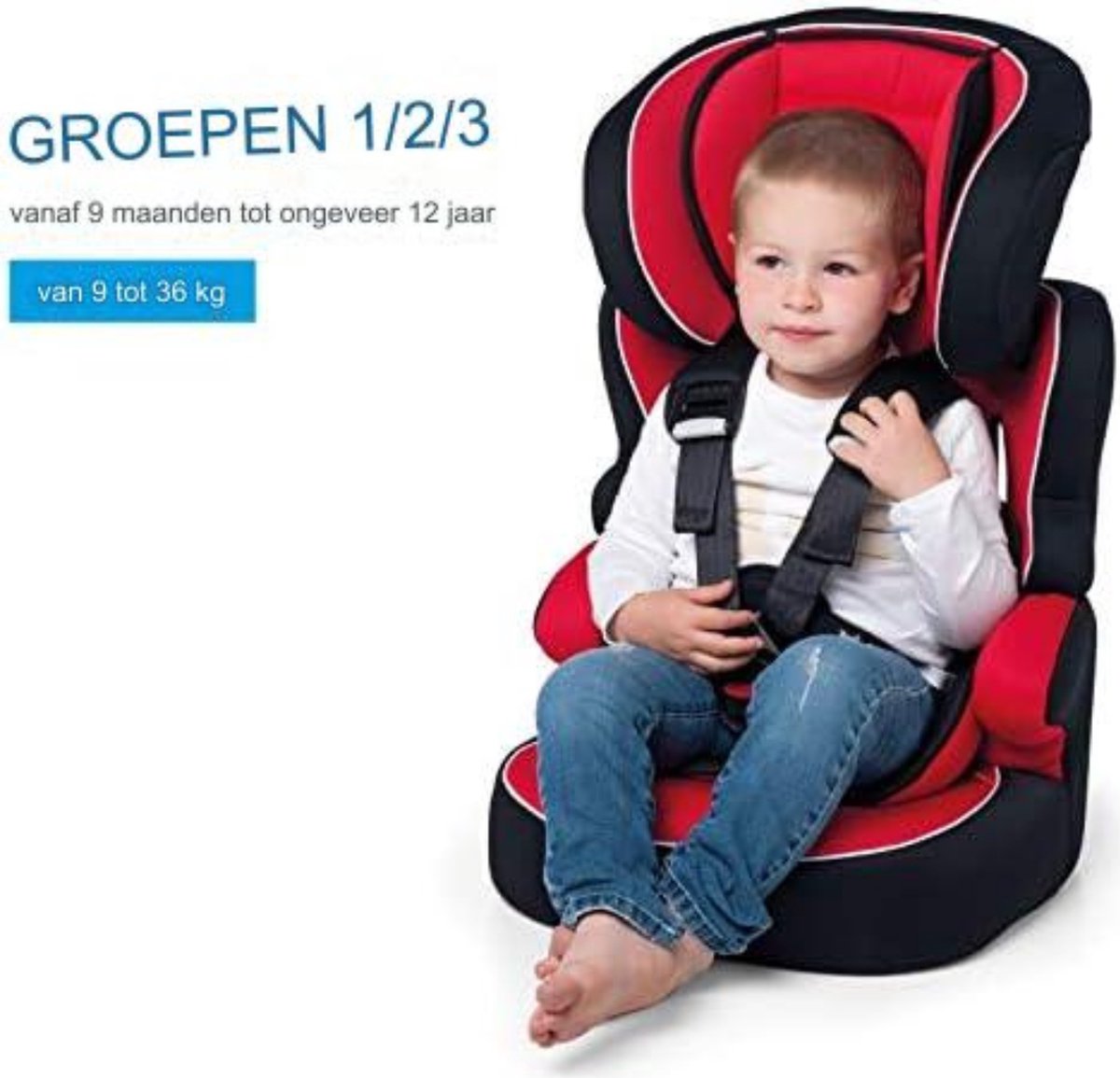 Autostoel groep 2 3 Autostoel groep 1 2 3 Autostoeltje voor kinderen (936 kg),... bol