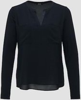 Opus - Blouse Forano Blauw - Femme - Taille 36