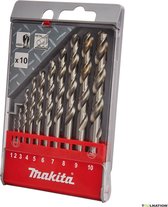 Makita Metaalborenset 10-delig D-57205