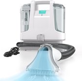 Bol.com Haushof Stoomreiniger - 400 W Draagbare Reiniger - Wit/Grijs - Ideaal voor Trappen Gestoffeerd Meubilair Autostoelen en ... aanbieding