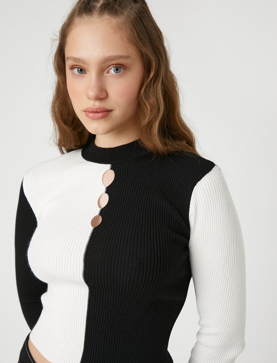 HaiDean vrouwen Lange Mouw V-hals Oversized Moderne Jurk Gebreide Casual Lange Shirt Mini Jurken