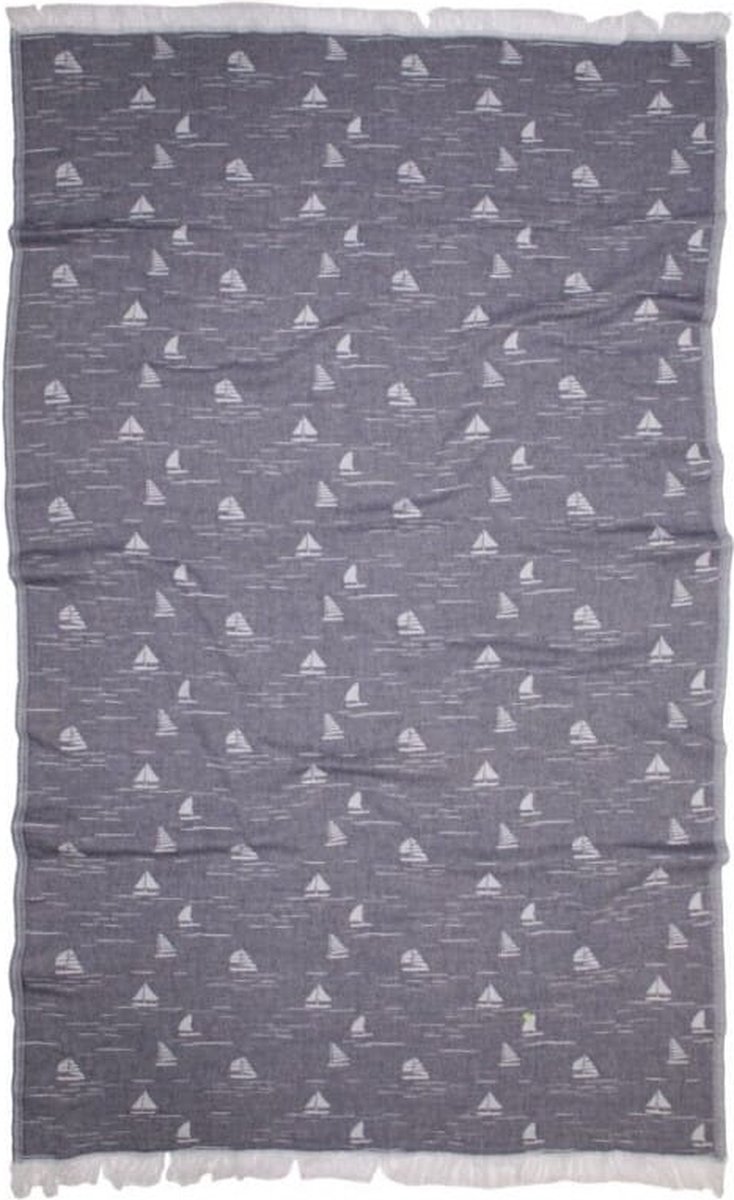 Kayori - Kume - Hamamdoek - 100x180 - Navy