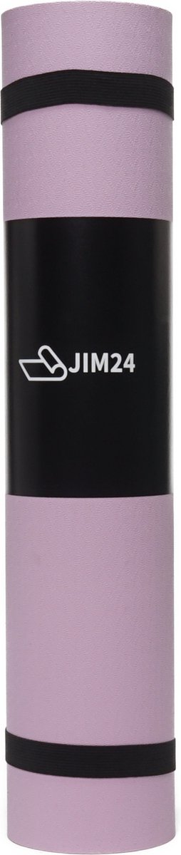 Jim24 Yogamat - Yoga Mat Antislip - Paars thumbnail 3
