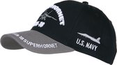 Fostex Garments - Baseball cap Super Hornet F/A-18 (kleur: Zwart / maat: NVT)