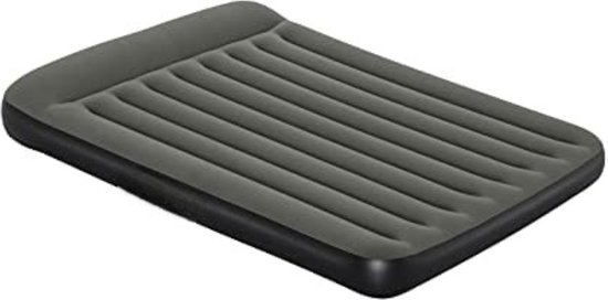 Luchtbed met Ingebouwde Pomp - Luchtbed Zelfopblaasbaar - Slaapmat Zelfopblazend - Luchtbed 2 Persoons met geïntegreerde accupomp Dubbel XL/lo 203 x 152 x 30 cm - Grijs van Active Era — afbeelding 3