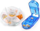 Draagbare Pillensnijder met Opbergcontainer - Nauwkeurige Medicatie Cutter - Veilig Snijmechanisme - Geschikt voor Diverse Tabletten - Inclusief Opbergmogelijkheid - Handig voor Onderweg - Compact Design
