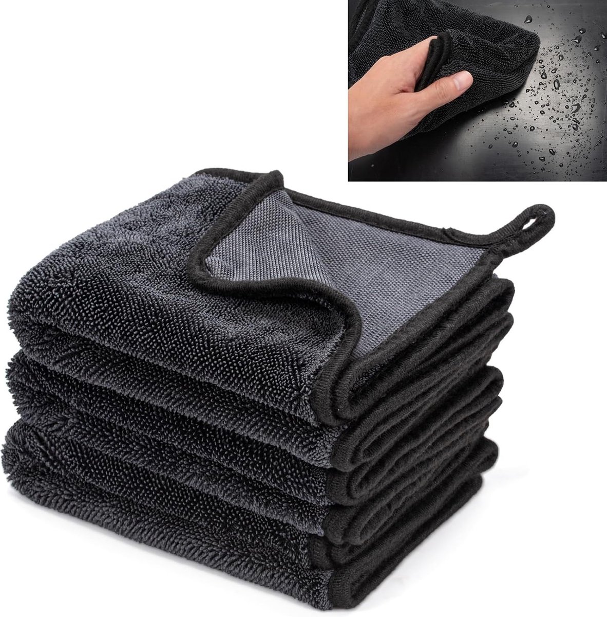 Shiny Bath Droogdoek, 2 stuks, glanzende doeken, originele droogdoek, douche, auto, droogdoek, excul, Fastdry droogdoek, douche, microvezeldoeken, geen krassen, Quick Dryingdeal voor douchecabines