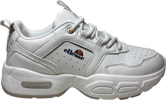 Ellesse - Mindy PU - Mt - veter sneakers - hoge witte zolen