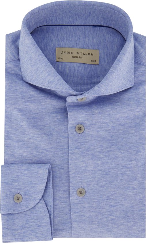 John Miller business overhemd lichtblauw