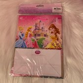 Disney Princess - cadeauset - cadeautasje met kaart - cadeau - verpakking - giftset - sneeuwwitje, assepoester, doornroosje en Belle