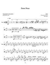 Drum Sheet Music - Rush - Entre Nous