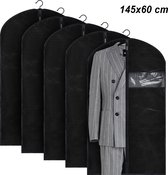 Luxe kledinghoes XL - Zwart - Kledinghoes met rits - 145cm*60cm - Duurzaam