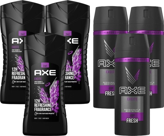 Axe Excite - SET - Douchegel / Bodyspray