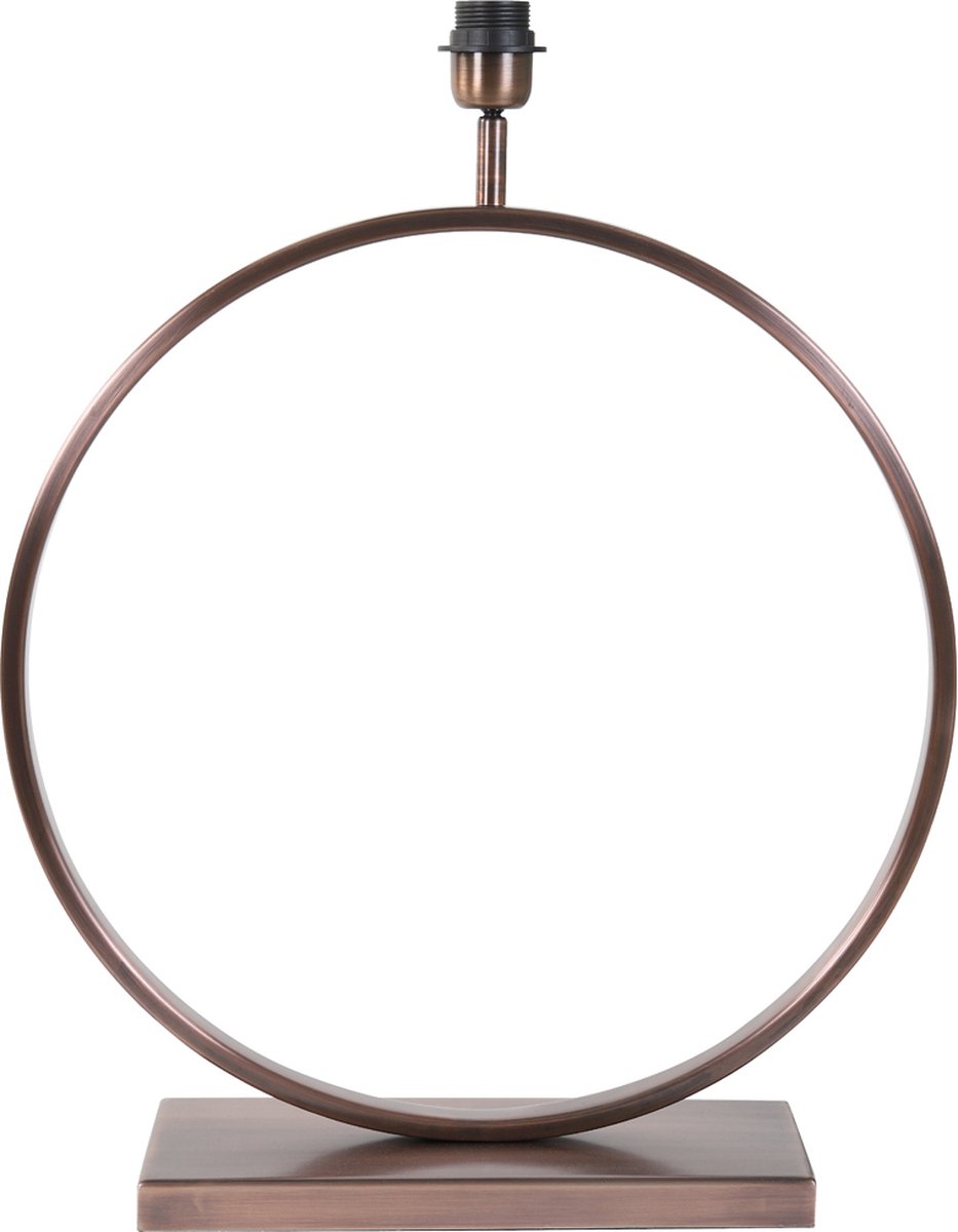 Light & Living Tafellamp Liva - 57cm - Antiek Koper - excl. kap