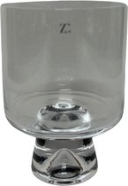 Waxinelichthouder glas – waxinelichthouder Drop Clear – waxinelichthouder transparant