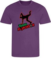 El Jackson T-shirt - SNAIL PURPLE - (164-XXL) - VOETBALSHIRT - SPORTSHIRT