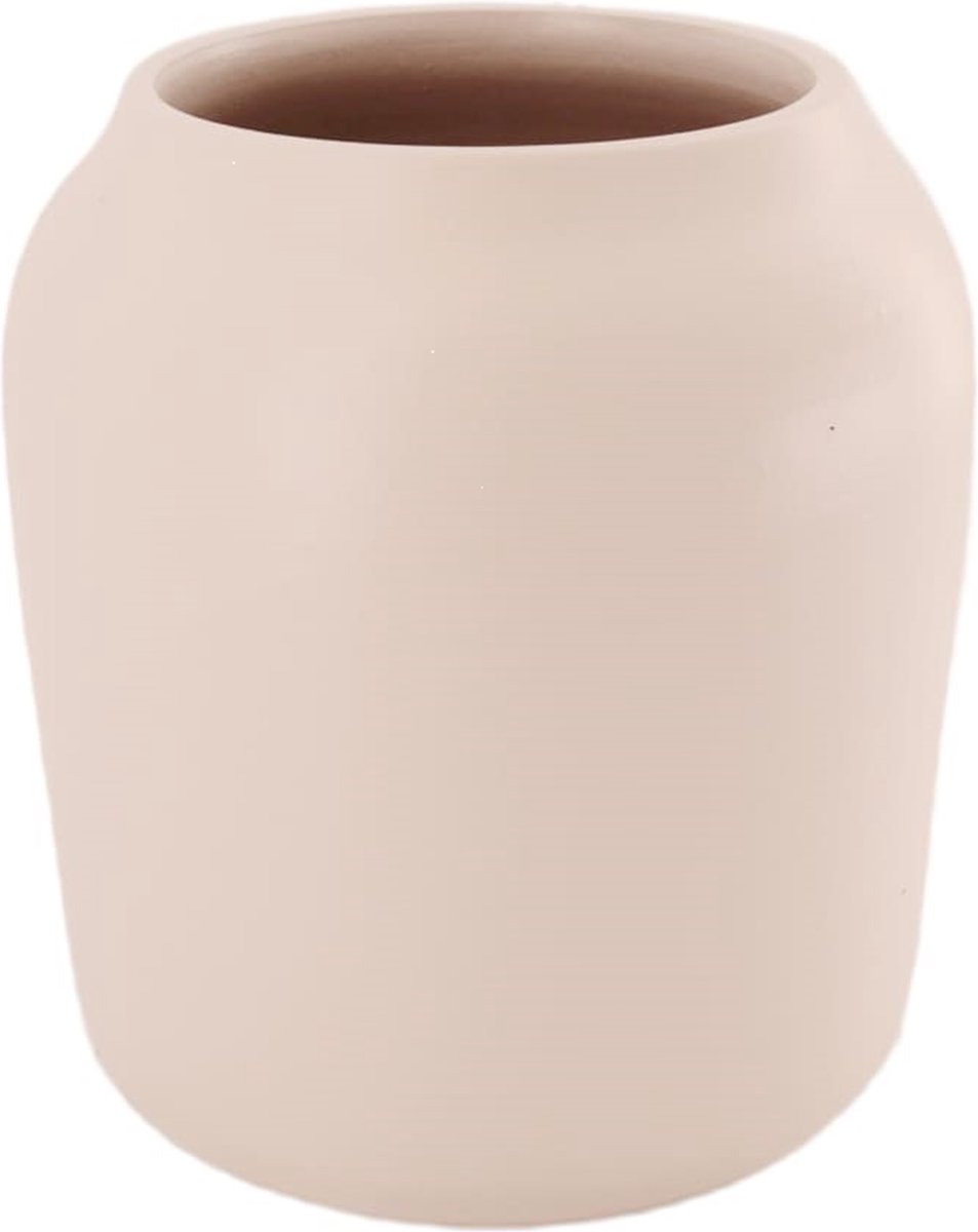 Terracotta Bloempot Cream 19x19x20cm
