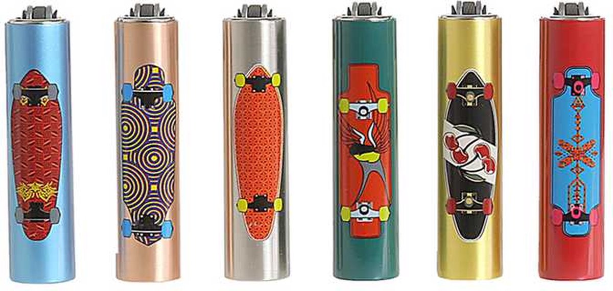 Goedkoopste Clipper Aansteker -MICRO SKATEBOARD SLEEVE - 1 STUK