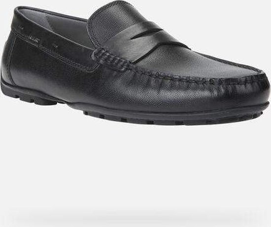 Geox Moner 2 fit Men's Black Loafer Shoe